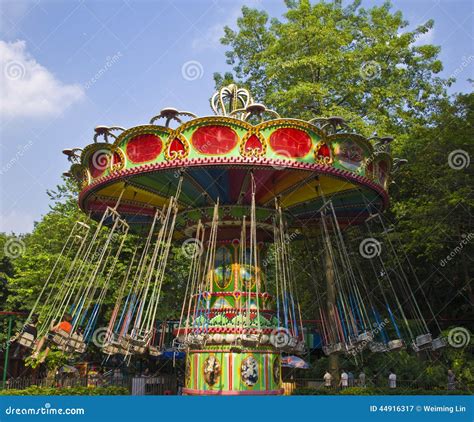 Vintage Merry Go Round Editorial Photography Image Of Fair 44916317