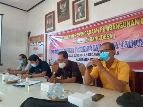 MUSRENBANG DESA Penyusunan RKPDesa Tahun 2022 Website Desa Bungkulan