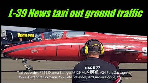 L News Reno Stead Air Races Jet Class Sep Taxi Out Ground