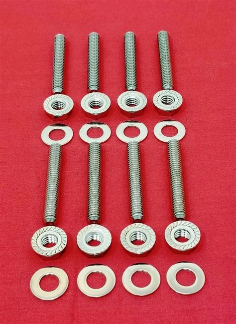 SBC SMALL BLOCK CHEVY VORTEC 327 350 400 INTAKE STAINLESS STUD KIT