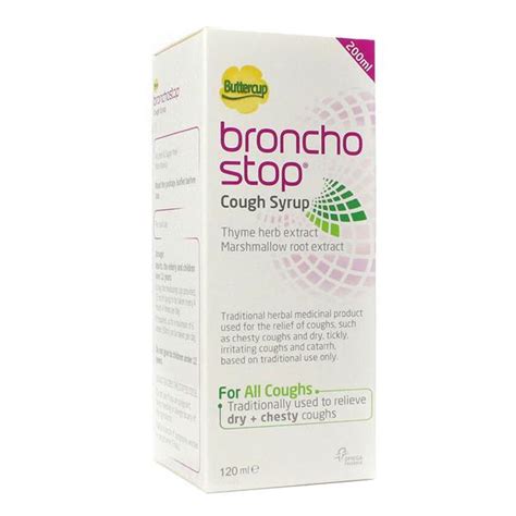 Buttercup Bronchostop Cough Syrup 120ml Mountmellick Local Pharmacy