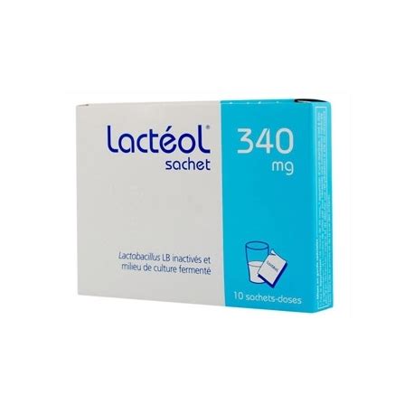 Lacteol 340mg Poudre Pour Suspension Buvable En 10 Sachets Doses