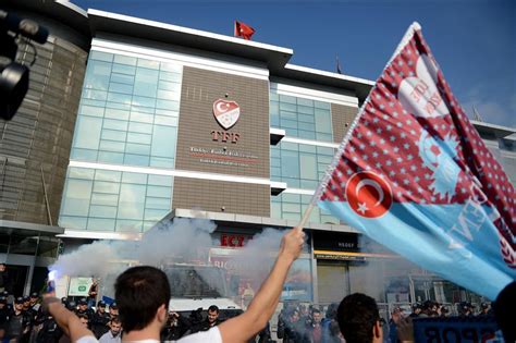 Trabzonspor Taraftar Tff Ye Y R D Anadolu Ajans