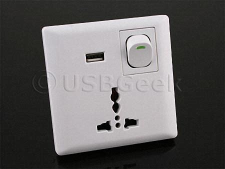 universal wall outlet  usb port gadgetsin