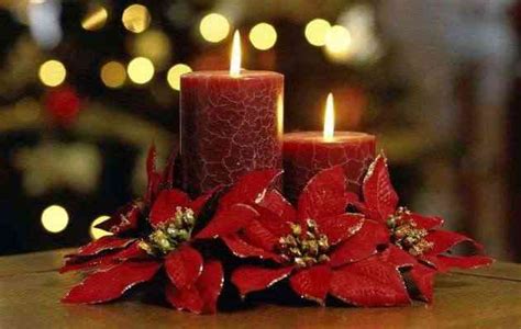 Navidad. Arreglos con Velas