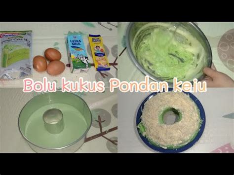 Cara Membuat Pondan Sponge Cake Mix Rasa Pandan Keju Enak Dan Lembut