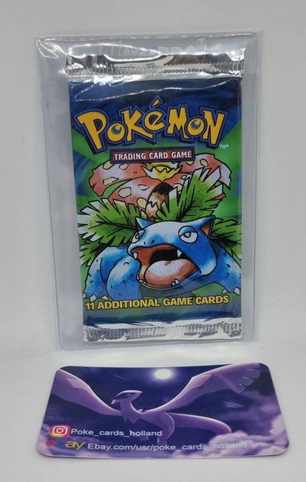 Wizards Of The Coast 1 Booster Pack Pokemon Base Set Booster Pack