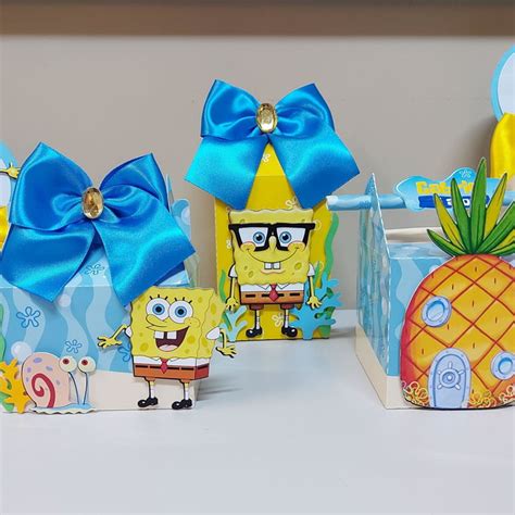 Kit Personalizados Bob Esponja 25 Itens Elo7 Produtos Especiais