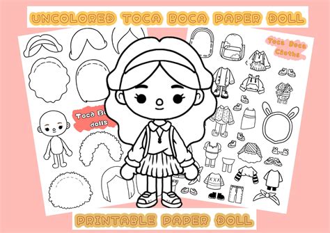 Toca Boca Coloring Pages