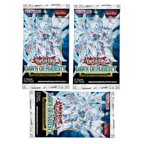 Yugioh Dawn Of Majesty X Booster Packs Shop Today Get It