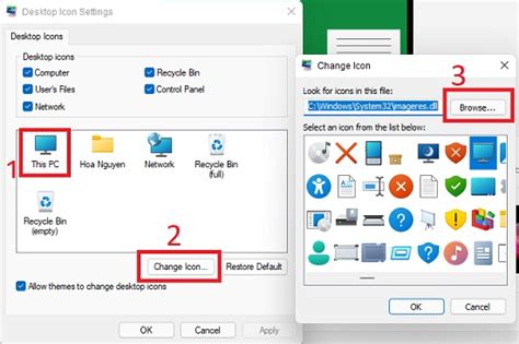 Cách Thay đổi Biểu Tượng Mặc định Trên Windows 11 ứng Dụng Folder Desktop