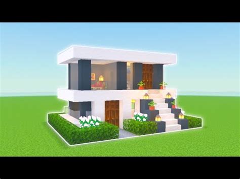 Minecraft Cara Membuat Rumah Modern Simpel Dan Mudah Di Minecraft