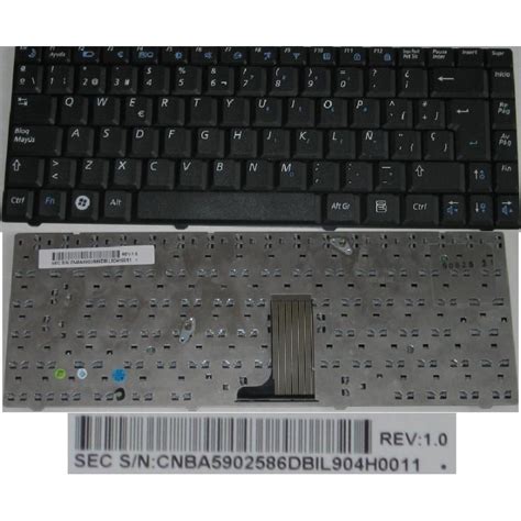 Teclado Samsung R517 R518 R519 Negro