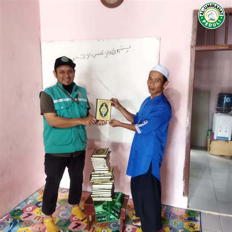 Menyalurkan Amanah Wakaf Al Quran Tpa Tpq Di Depok Dan Bogor