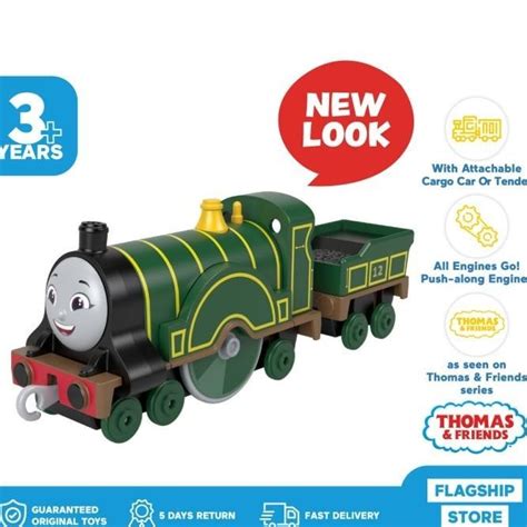 Jual New Look Thomas Friends Metal Engine Emily Mainan Kereta Anak