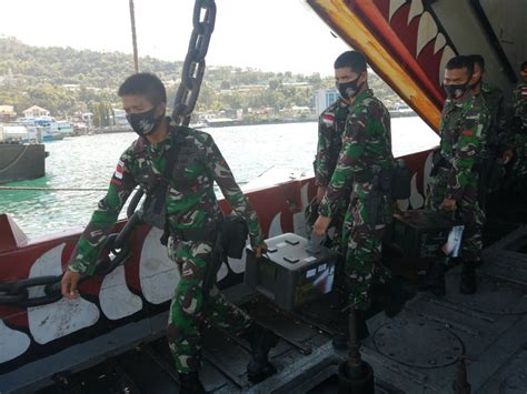 Tiba Di Jayapura Satgas Pamtas Ri Png Yonif Mekanis Raider Divif