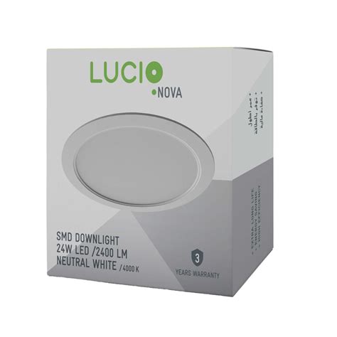 Lucio W Lumens K Led Smd Downlight Neutral White Dr D W