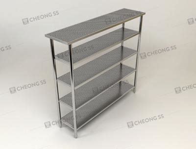 Cheong Ss Usr Tp Perforated Upright Shelving Rack