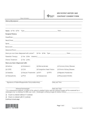 Mri Consent Form Complete With Ease AirSlate SignNow