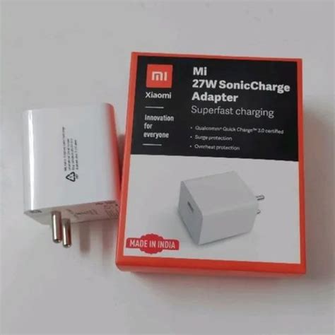 Ampere 3A Mi 27W Black Sonic Adapter Superfast Charger Redmi At Rs