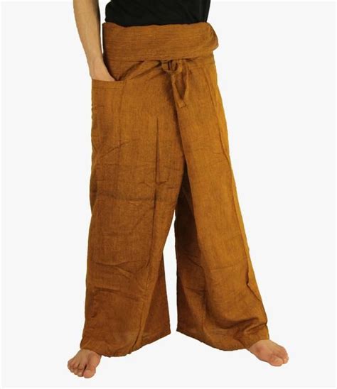 100 Hand Made Cotton Thai Fisherman Pants Loose Fitting Men And Women