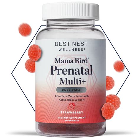 Mama Bird Prenatal Multi Gummies Best Nest Wellness