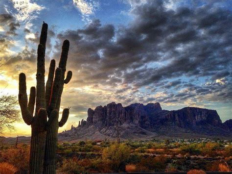 Superstition Mountains | Sunrise pictures, Arizona sunrise, Beautiful ...