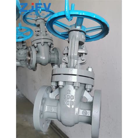 Api 6d 300lb Wcb Flange Connected Carbon Steel Gate Valve China Gate Valve And Flange Gate Valve