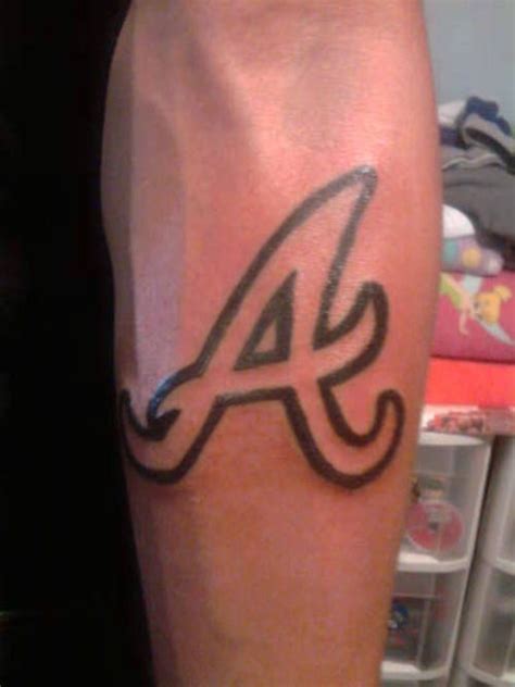 Atlanta Braves Tattoo Picture At Atlanta Braves Tattoo Be Brave Tattoo