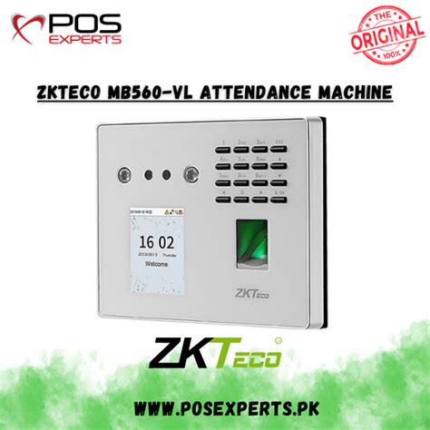 POS Experts ZKTECO MB560 VL Attendance Machine