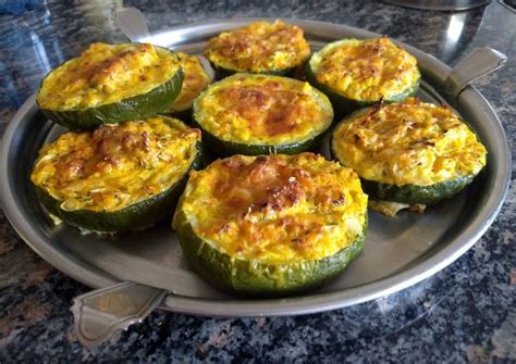 Zapallitos Rellenos Con Verduras Receta De La Turca Cookpad