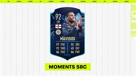 Fifa Sbc Stephy Mavididi Tots Moments Ligue Cheapest Solutions