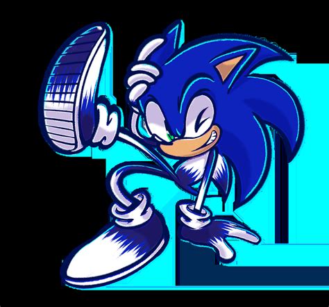 Ice Sonic by GaboRabo on Newgrounds