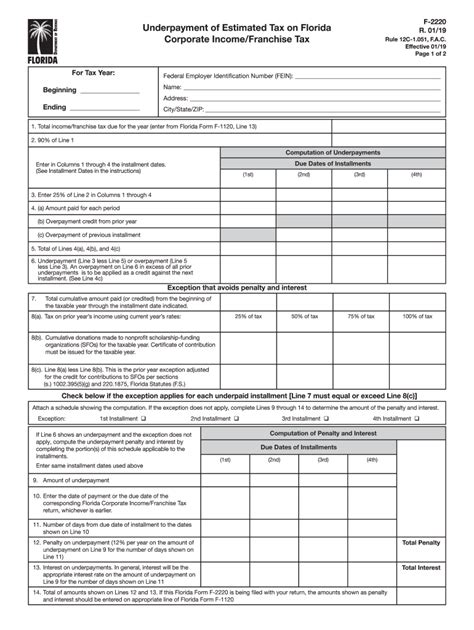 Fillable Online Computation Of Underpayments Fax Email Print PdfFiller