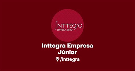 Inttegra Empresa Júnior Instagram Facebook Linktree