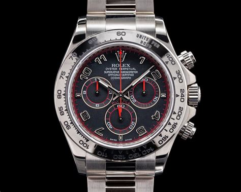 Rolex Daytona Slate Arabic Racing Dial K White Gold Like New