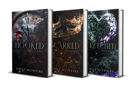 Emily Mcintire Never After Series Collection Books Set Hooked Scarred