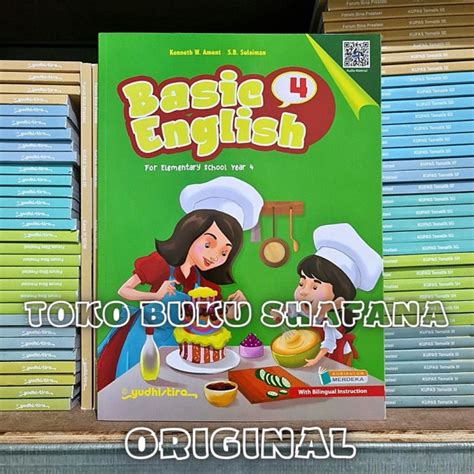 Buku Basic English Kelas Sd Yudhistira Kurikulum Merdeka Kurmer