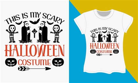 Premium Vector Halloween Typography T Shirt Design Halloween Svg Cut