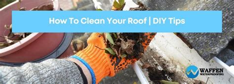 How To Clean Your Roof | DIY Tips » Waffen Waterproofing