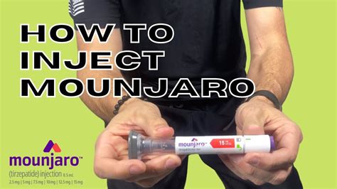 How To Inject Mounjaro Easy Painless Youtube