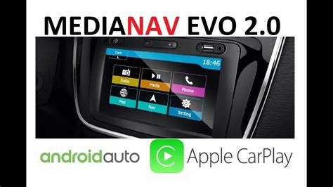 MEDIANAV Evolution Con Apple CarPlay Y Android Auto Dacia Renault