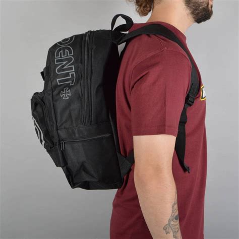 Independent Trucks Bar Cross Skate Backpack Black Independent