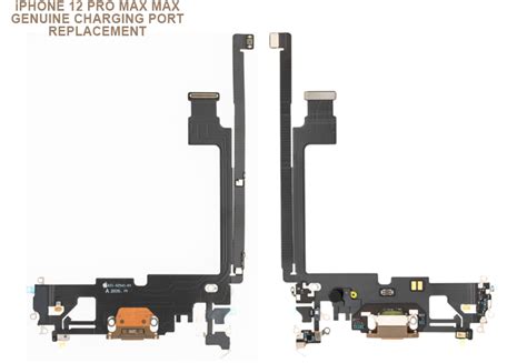 Genuine Apple Iphone 12 Pro Max Charging Port Flex Replacement Various Colours Ebay