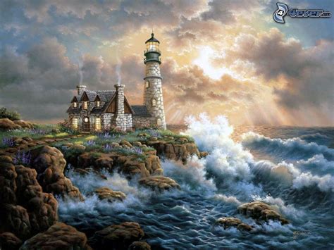 Cartoon Lighthouse