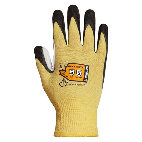 SUPERIOR GLOVE XL 10 ANSI Cut Level A4 Cut Resistant Gloves