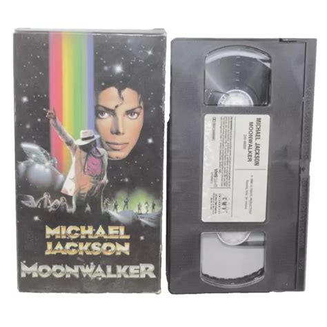 MICHAEL JACKSON MOONWALKER VHS Video 8 Songs Magical Musical Journey