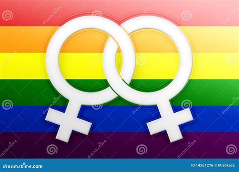 Lesbian Symbols Stock Illustration Illustration Of Couple 14281276