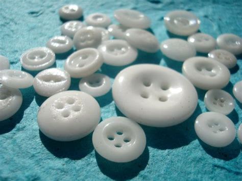 Antique China Glass Buttons Milk Glass Button By Snorkelbuzz 495