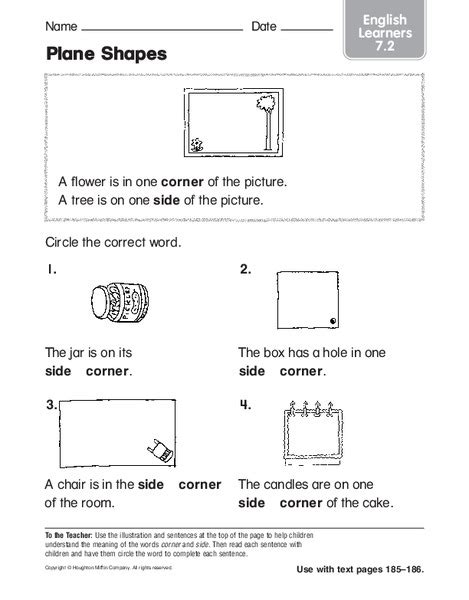 Plane Figure Lesson Plans And Worksheets Lesson Planet